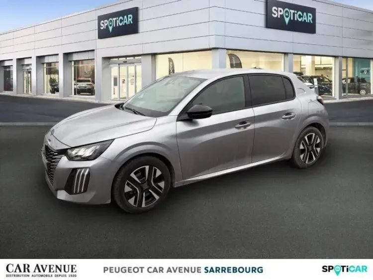 Peugeot 208 gris d'occasion
