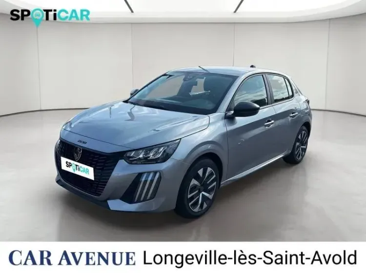 Peugeot 208 gris artense (m) d'occasion