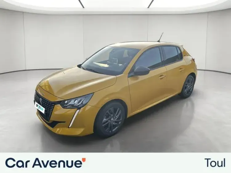 Peugeot 208 jaune faro (m) d'occasion