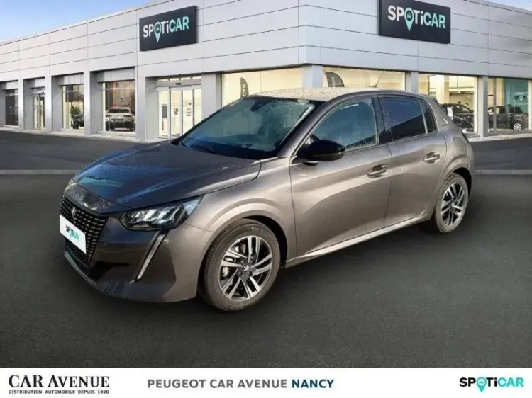 Peugeot 208 gris d'occasion