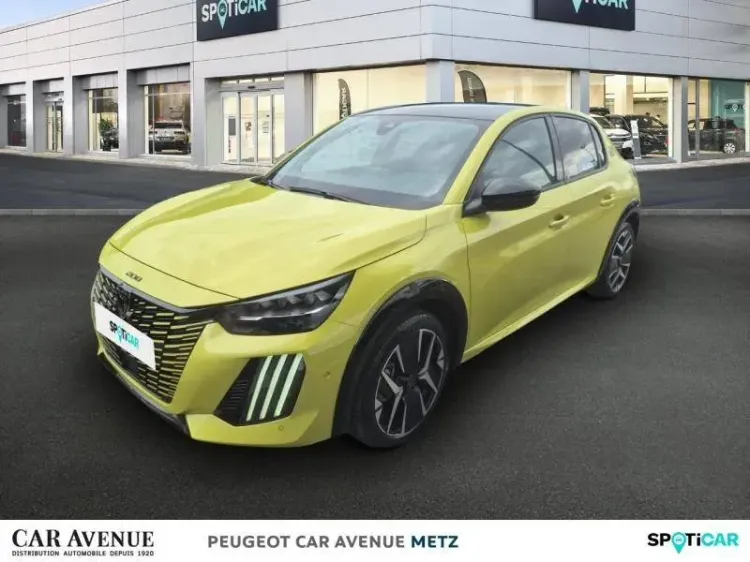 Peugeot 208 ELECTRIQUE jaune agueda neuf