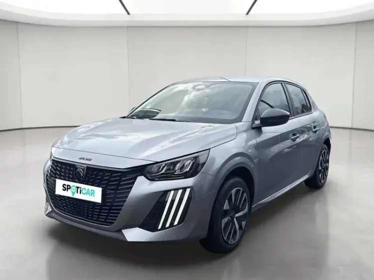 Peugeot 208 ELECTRIQUE gris artense (m) d'occasion