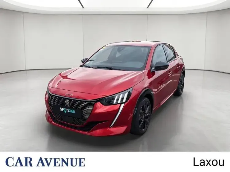 Peugeot 208 rouge d'occasion