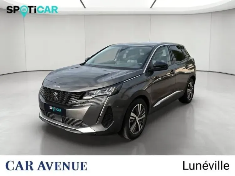 Peugeot 3008 gris platinium (m) d'occasion
