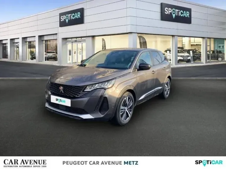 Peugeot 3008 gris platinium (m) d'occasion