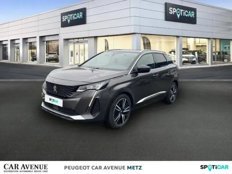 Peugeot 3008 gris platinium (m) d'occasion