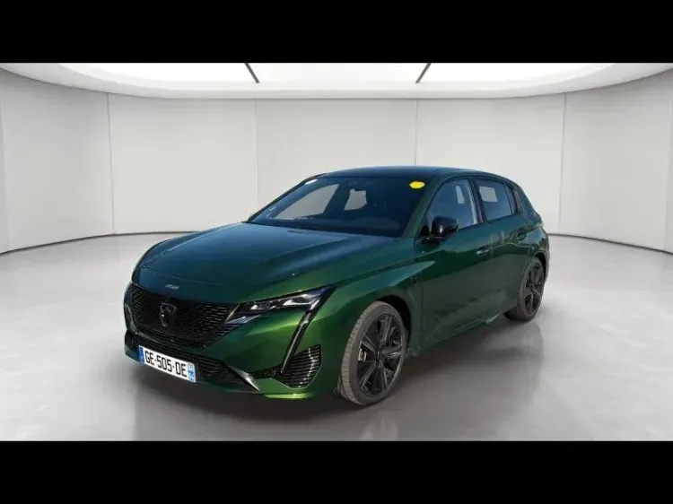 Peugeot 308 vert olivine (m) d'occasion