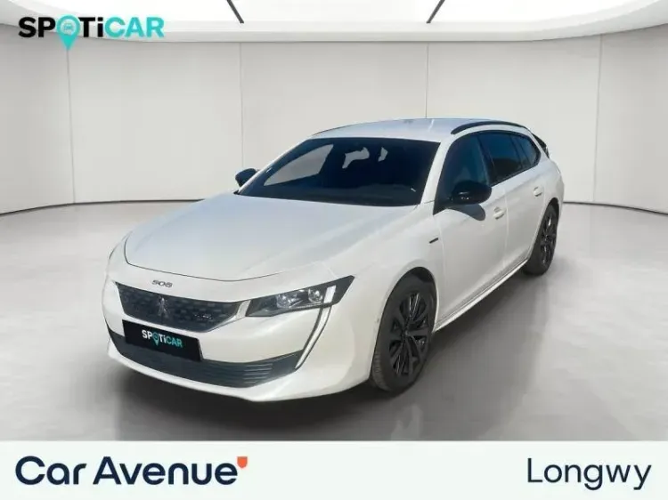 Peugeot 508 blanc d'occasion