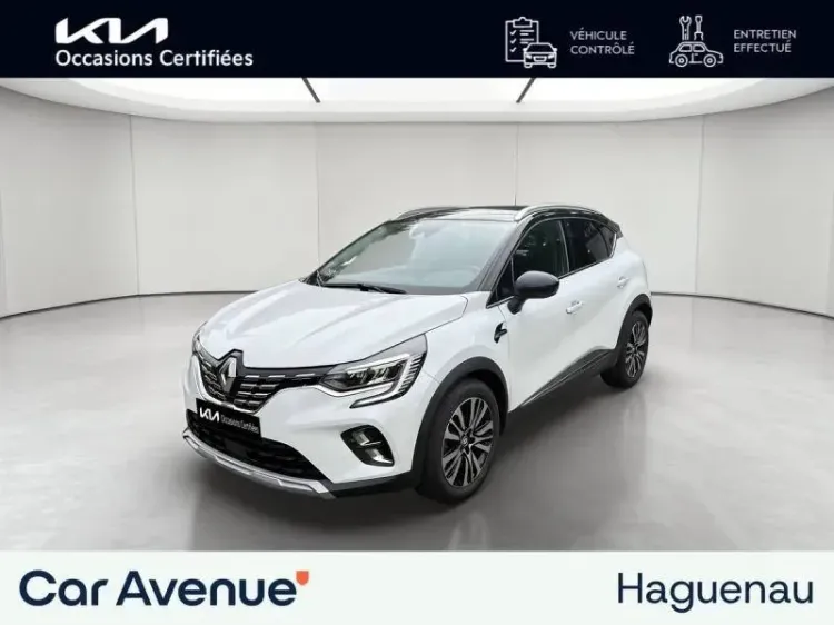 Renault Captur blanc nacre/noir etoile d'occasion