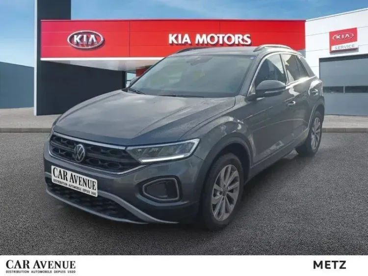 Volkswagen T-Roc gris ascot d'occasion