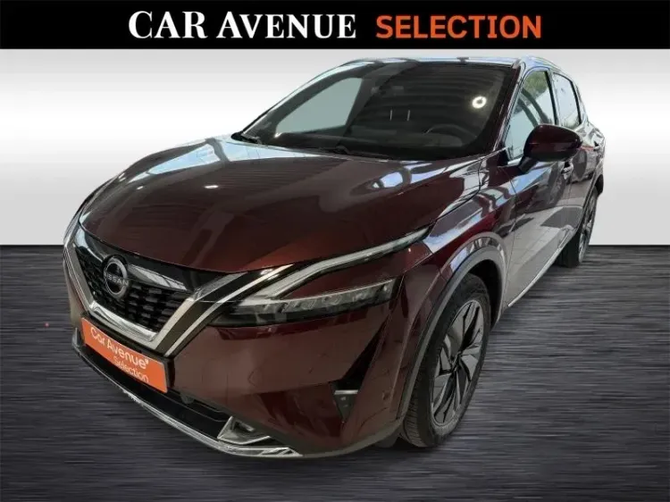 Nissan Qashqai burgundy d'occasion