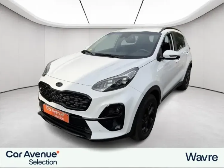 Kia Sportage white d'occasion