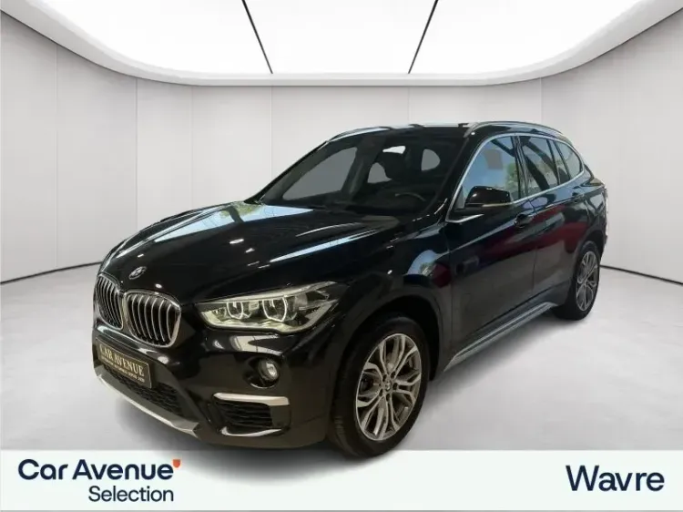 BMW Serie X X1 black d'occasion