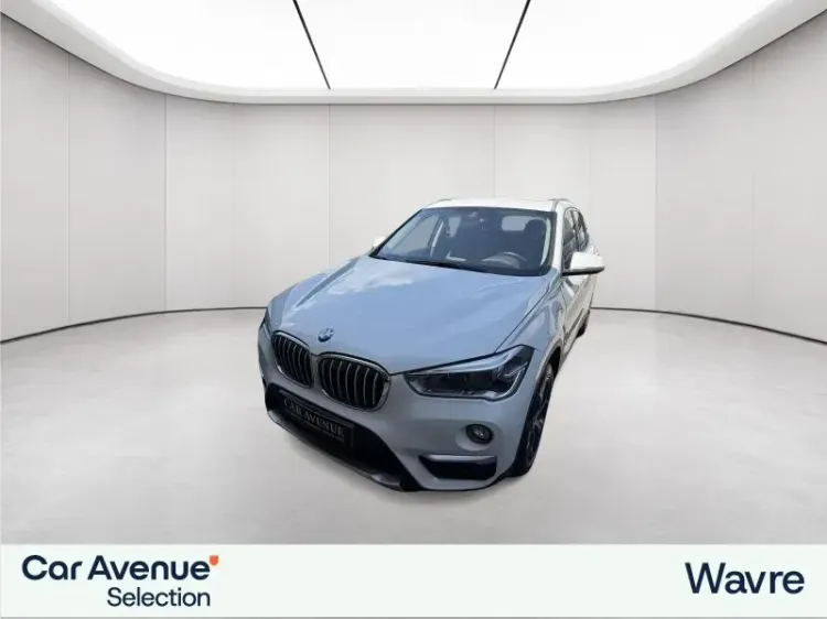 BMW Serie X X1 white d'occasion