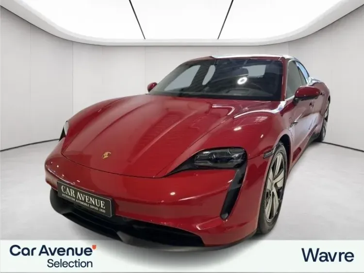 Porsche Taycan red d'occasion