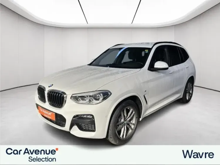 BMW X3 white d'occasion