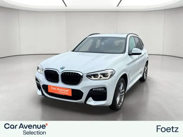 BMW X3 white d'occasion