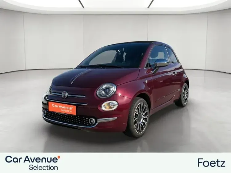 Fiat 500 red d'occasion