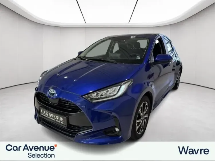 Toyota Yaris blue d'occasion