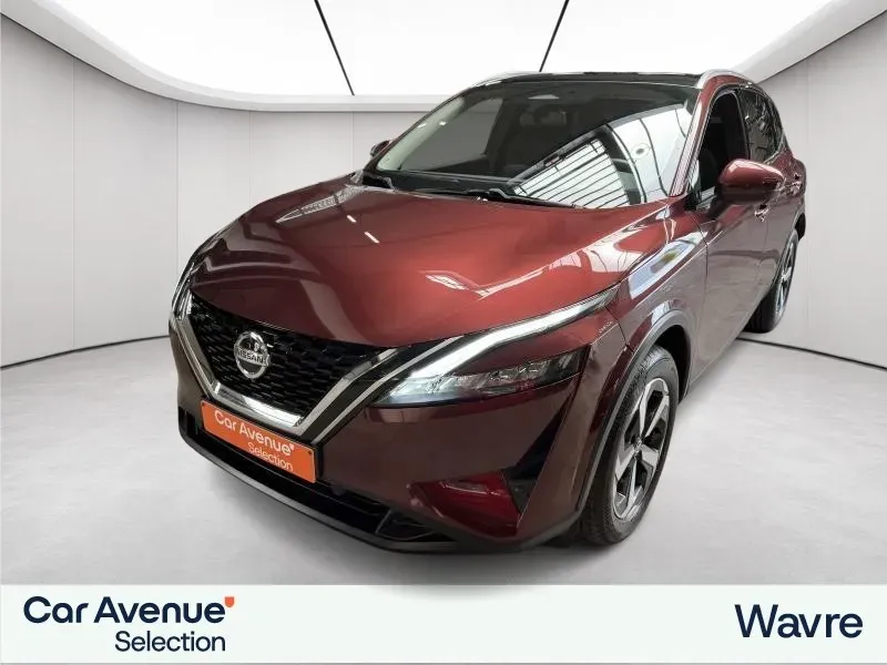 Nissan Qashqai burgundy d'occasion