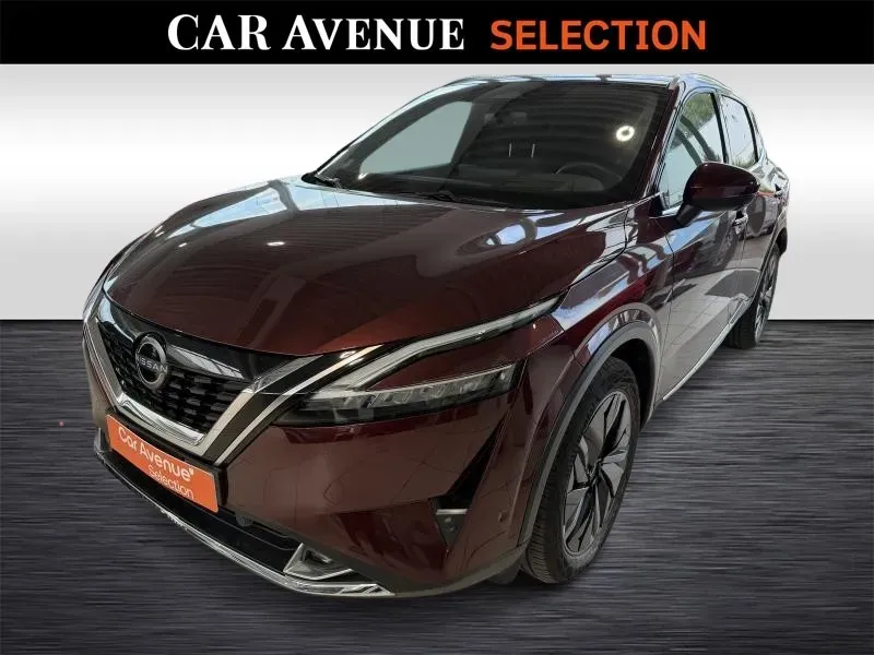 Nissan Qashqai burgundy d'occasion