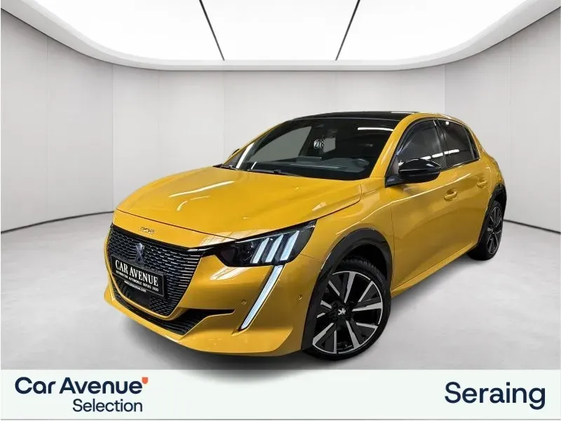 Peugeot 208 yellow d'occasion