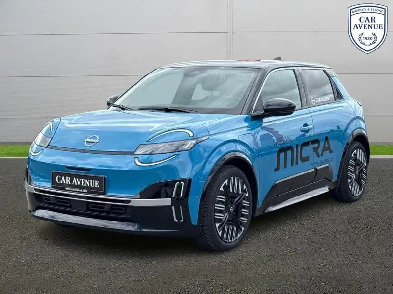 Nissan Micra blue neuf