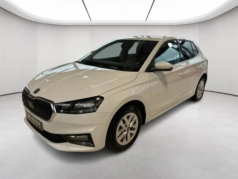 Skoda Fabia white d'occasion