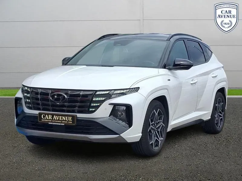 Hyundai Tucson white d'occasion