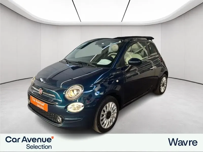 Fiat 500C blue d'occasion