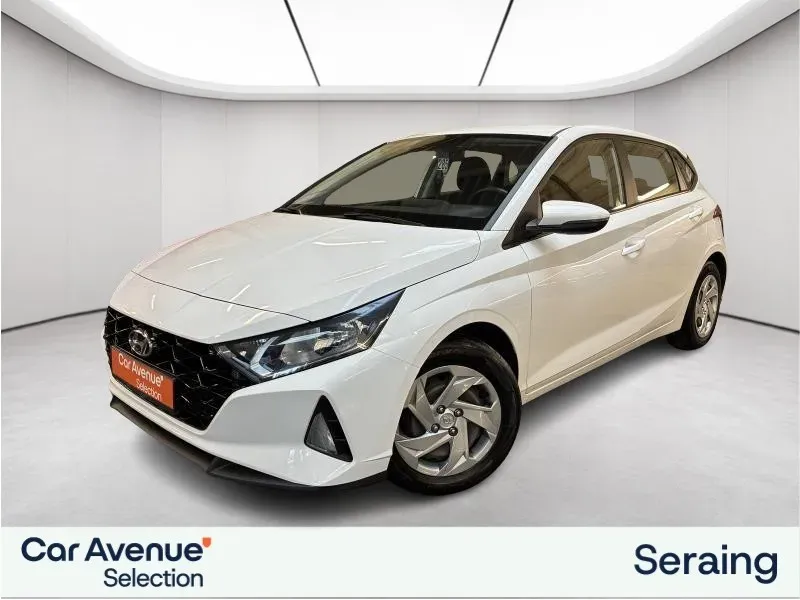 Hyundai i20 white d'occasion