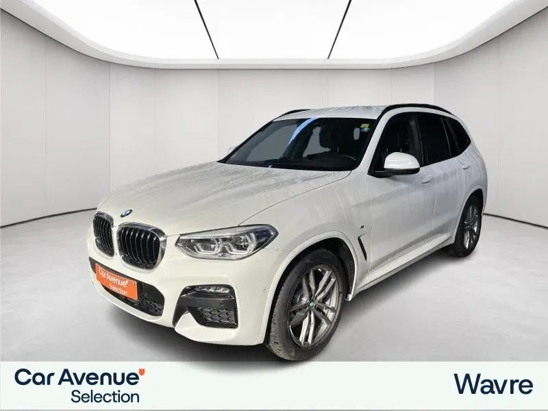 BMW X3 white d'occasion