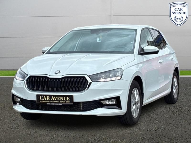 Skoda Fabia white d'occasion