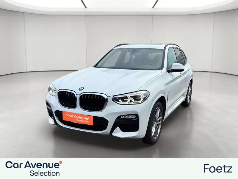 BMW X3 white d'occasion