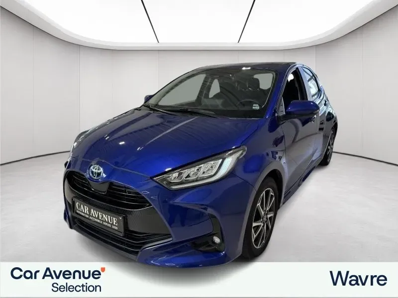Toyota Yaris blue d'occasion